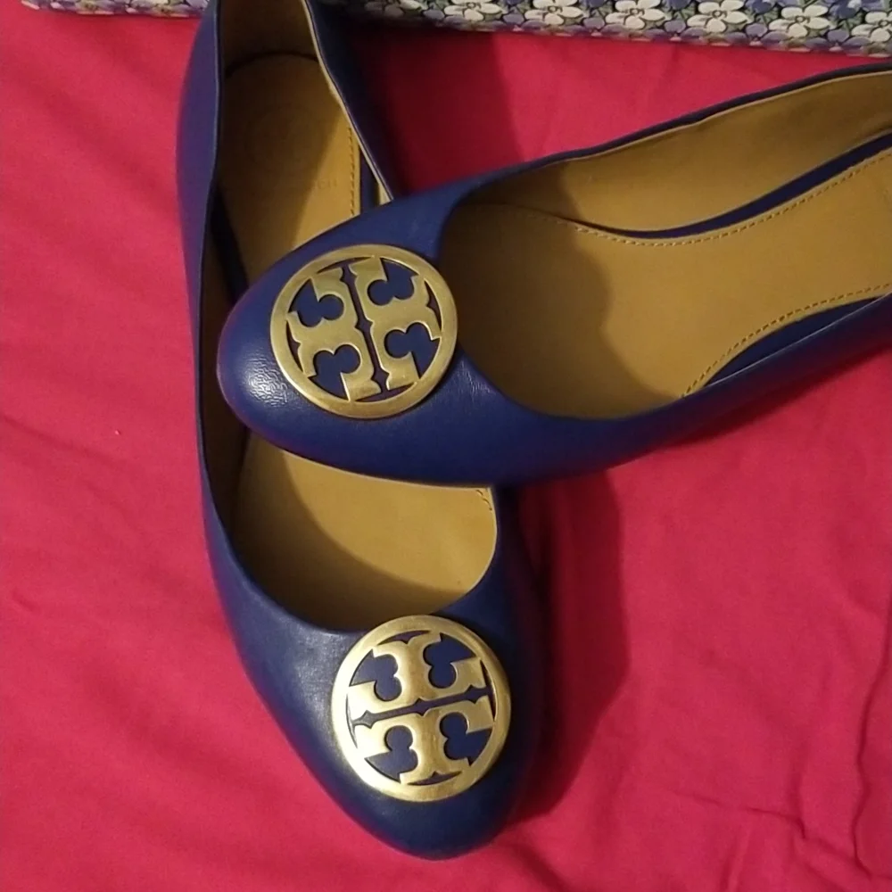 Tori burch blue shoes - Picture 2 of 8